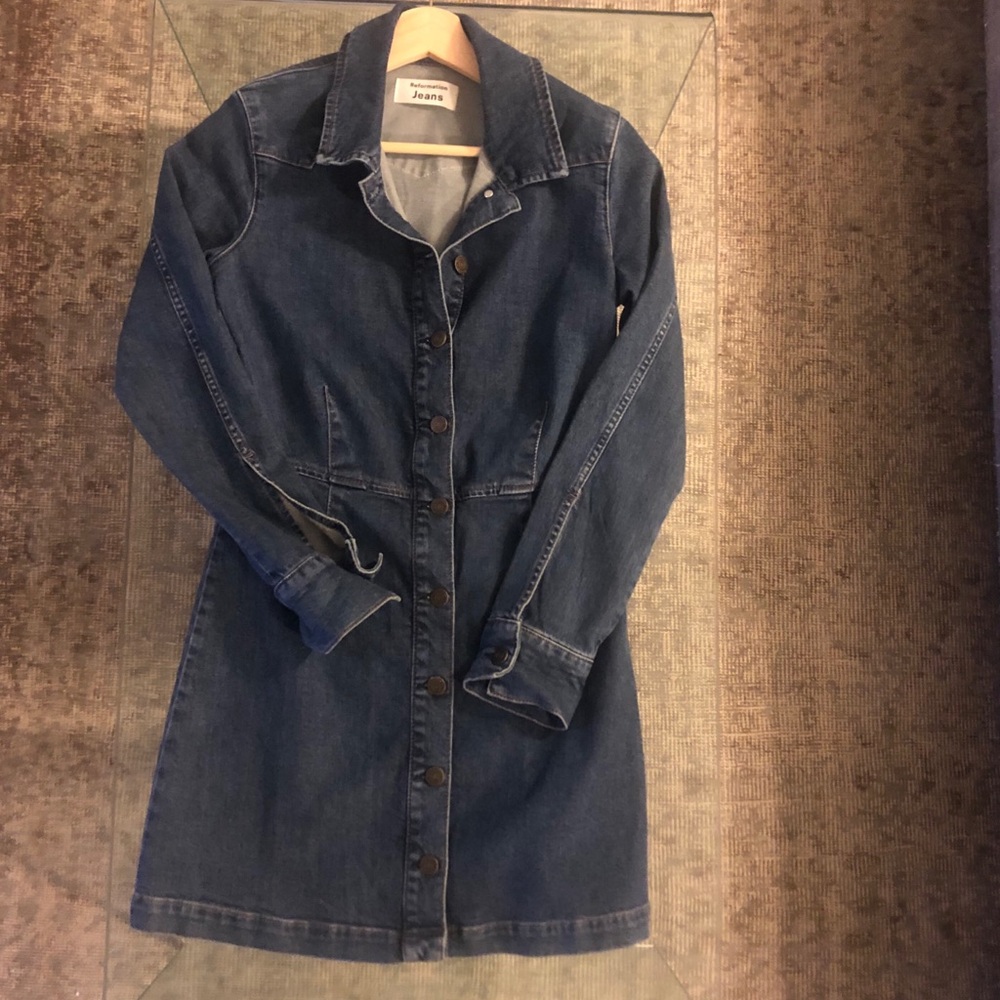 Reformation jeans denim dress